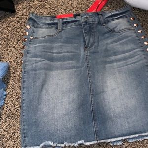 Jean skirt